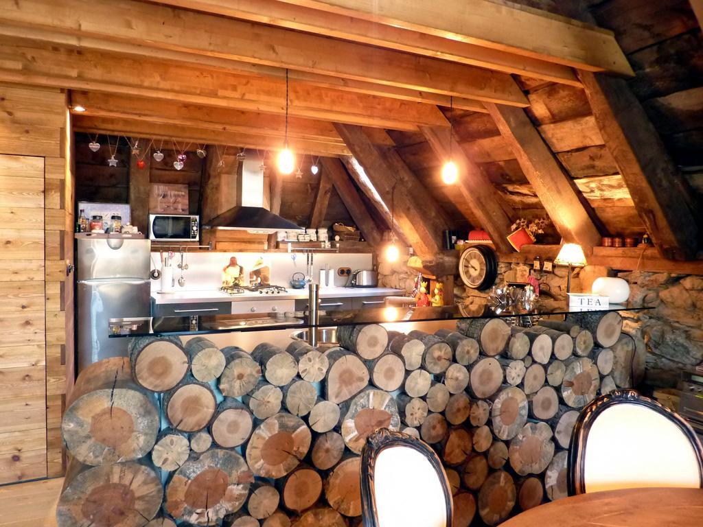La Borda Del Zarrastiecho Villa Sallent de Gállego Rum bild